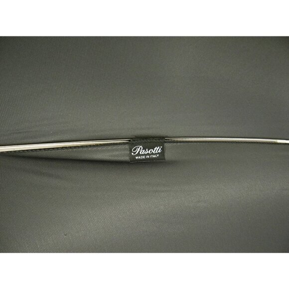 NEW Pasotti Men's Silvery Skull Umbrella Black Made in Italy - Picture 11 of 12